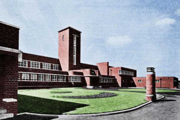 1939 newly built Greenford County Grammar School